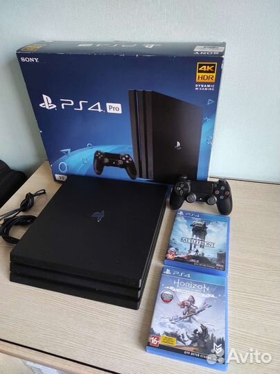 Sony PS4 Pro 1tb/4K и HDR/ В Отличном состоянии