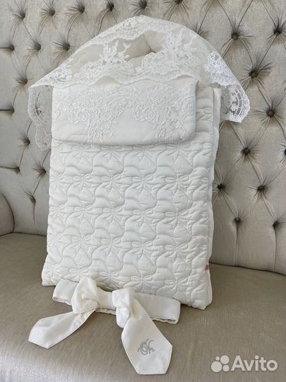 Конверт на выписку Choupette шелковый демисезонный