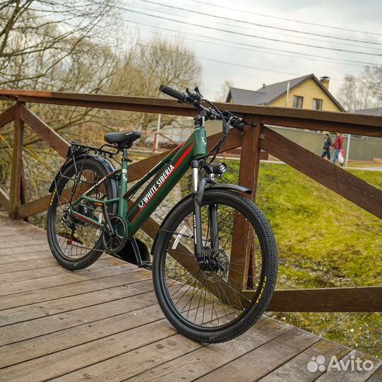 Электровелосипед White Siberia Camry Light 500W