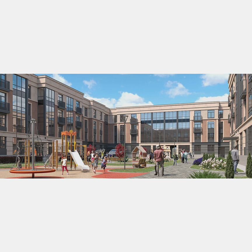 Квартира-студия, 25,1 м², 4/4 эт.