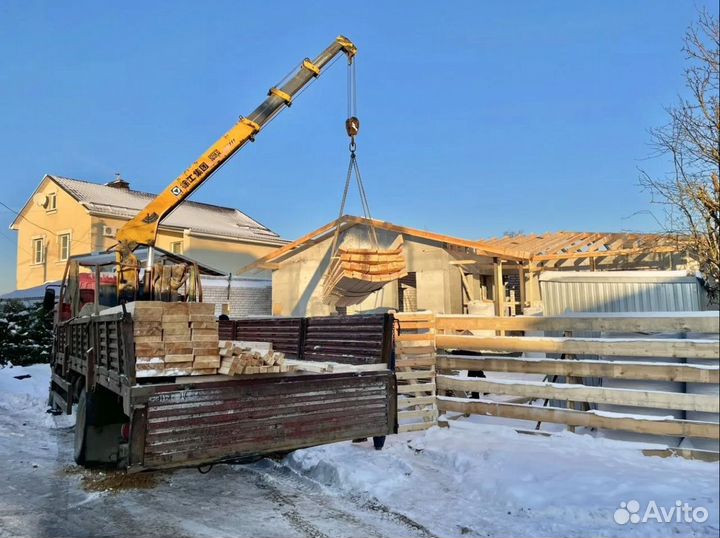 Брус обрезной все размеры доставка