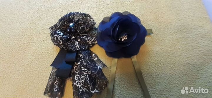 Жабо, бабочки