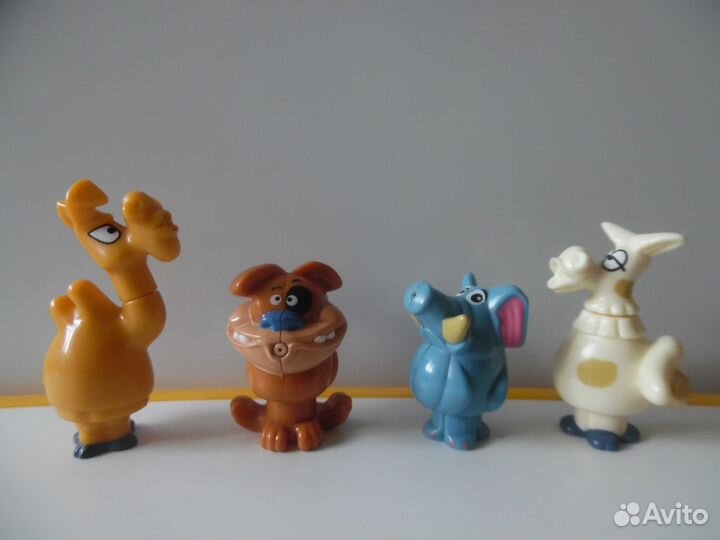Серии животных из киндер сюрприза