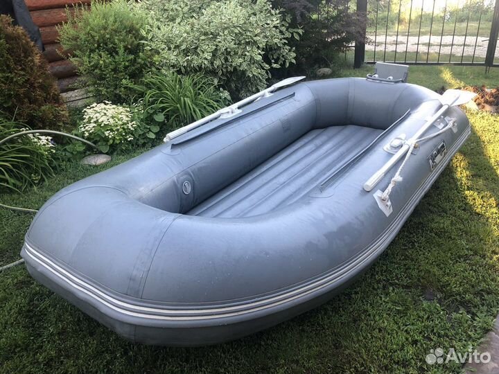 Лодочный мотор Yamaha 2 с надувной лодкой