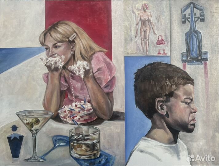 Картина маслом на холсте