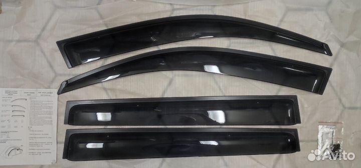 Дефлекторы окон Toyota Highlander 