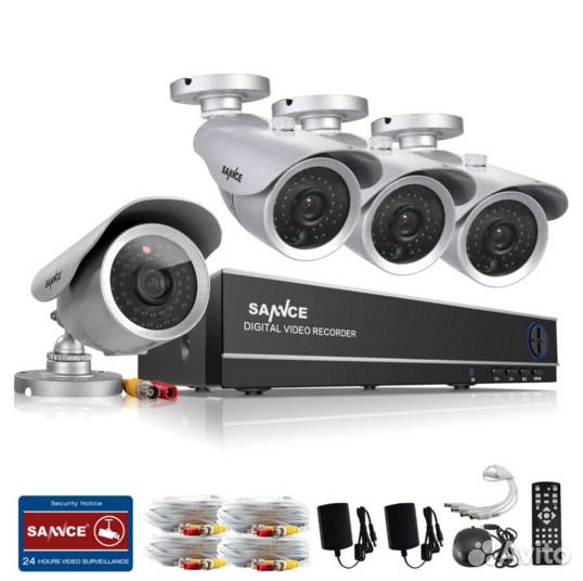Комплект видеонаблюдения на 8 каналов