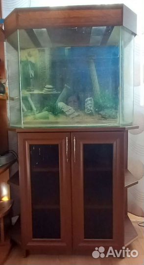Аквариум с тумбой 100 л
