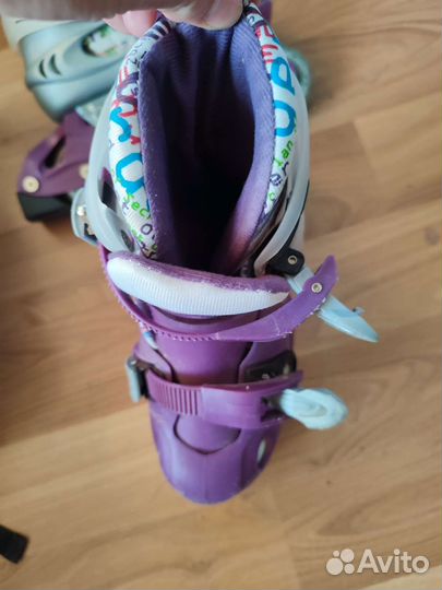 Роликовые коньки детские раздвижные
