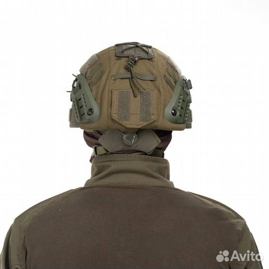 Тактический шлем Mich-2000 с чехлом мультикам