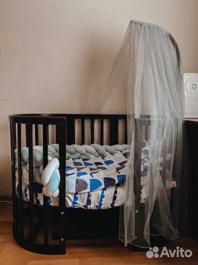 Детская кроватка ellipsebed