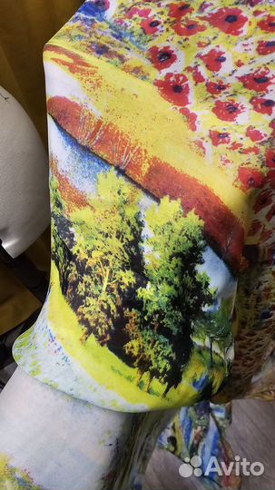 Шифон ткань отрез