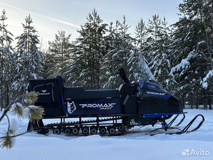 Снегоход promax yakut 500 версия 2.0 4T 20 черный