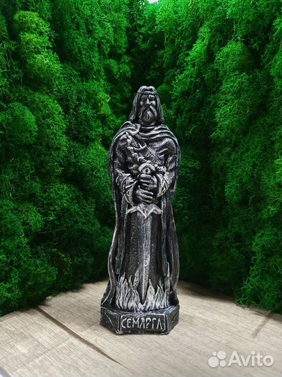 Статуэтка Славянского Бога Семаргла, серый