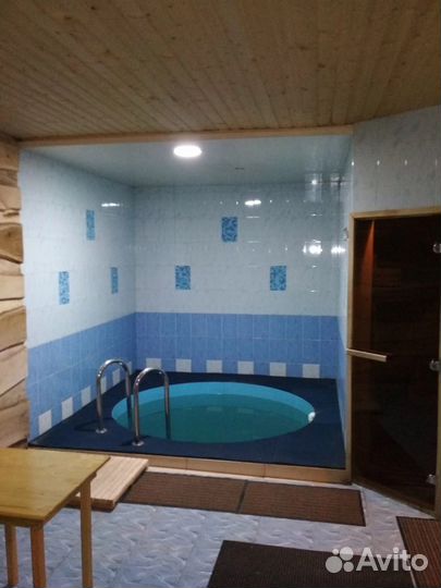Сауна с бассейном