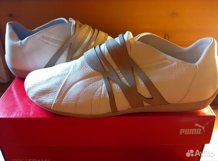 Кроссовки модельные кожаные puma оригинал