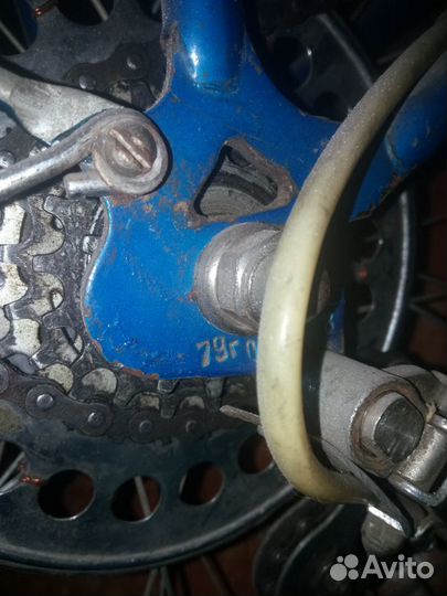 Шоссейный велосипед хвз 1979г