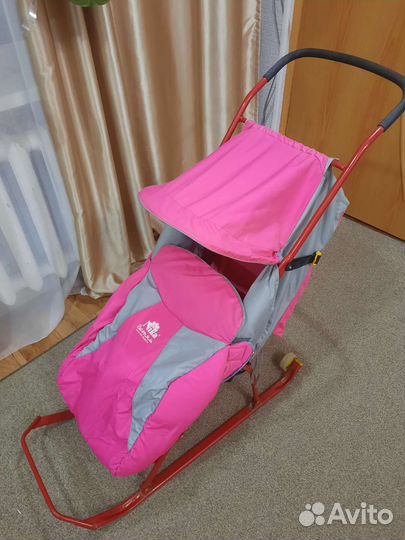 Санки коляска ника