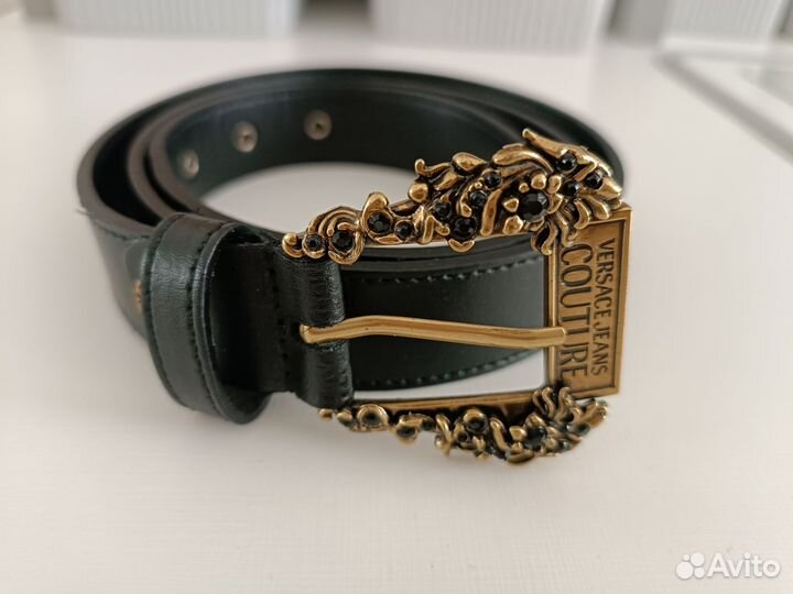 Ремень чёрный Versace Jeans Couture