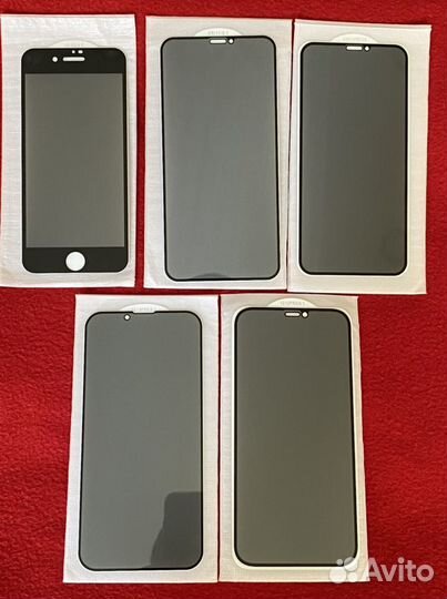 Защитное стекло на айфон антишпион