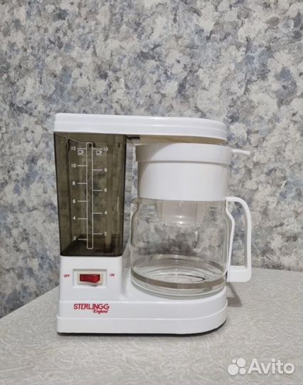 Кофеварка sterlingg (England )на 12 стаканов