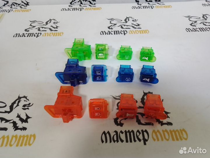 Цветные кнопки Honda Dio AF27, AF28, AF34, AF35