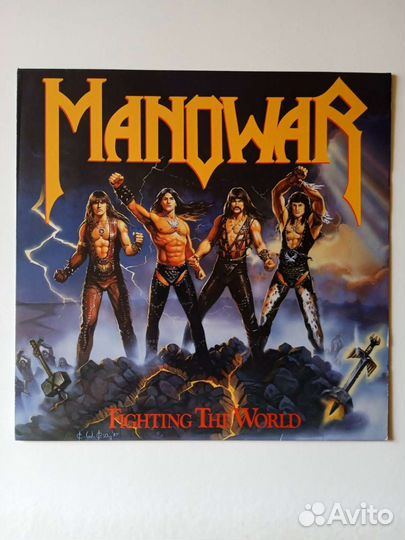Manowar. Fighting the world. LP Винил. 1987