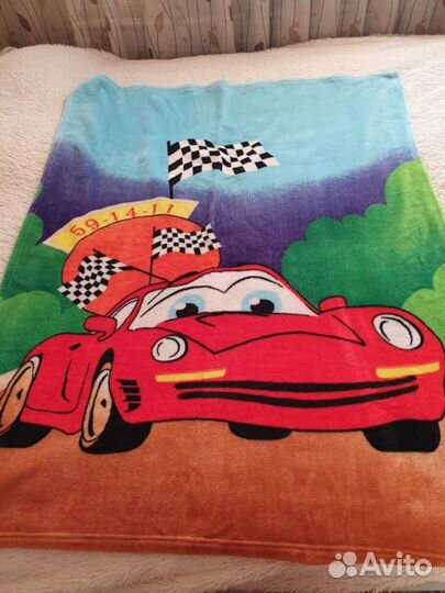 Плед, одеяло. Велсофт. 120х160