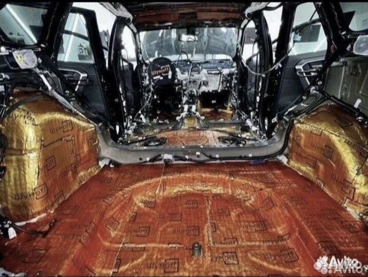 Шумоизоляция автомобиля