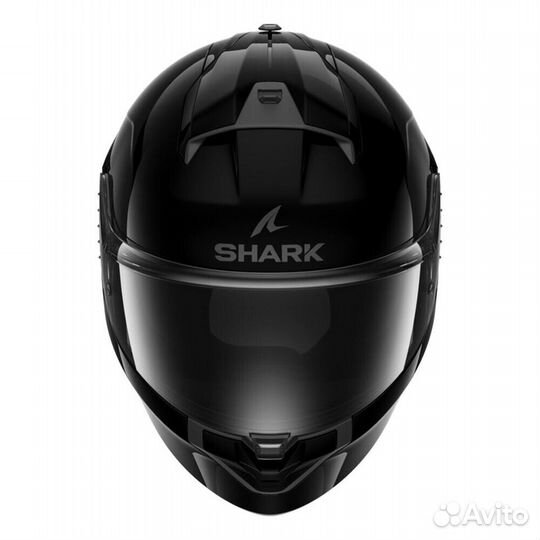 Shark Ridill 2 Blank Black BLK Full Face Мотошлем