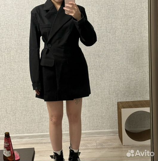 Платье пиджак оверсайз