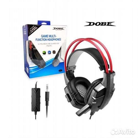 Гарнитура Проводная для PS4, PS3, XboxOne/360 и PC