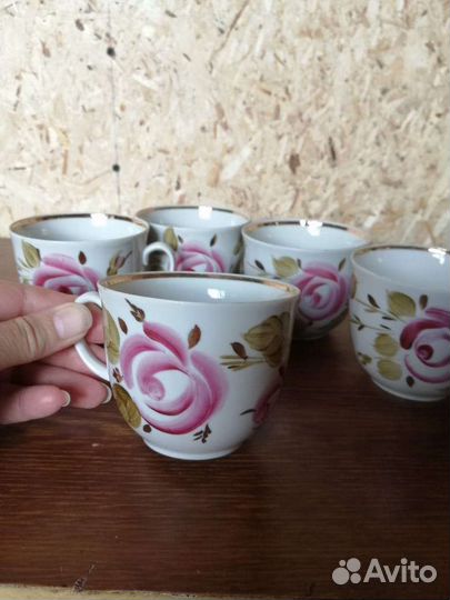 Фарфоровые чашки СССР