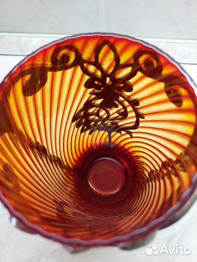 Хрустальная ваза