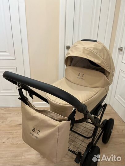 Коляска 2 в 1 bebizaro (коляска люлька+автолюлька)