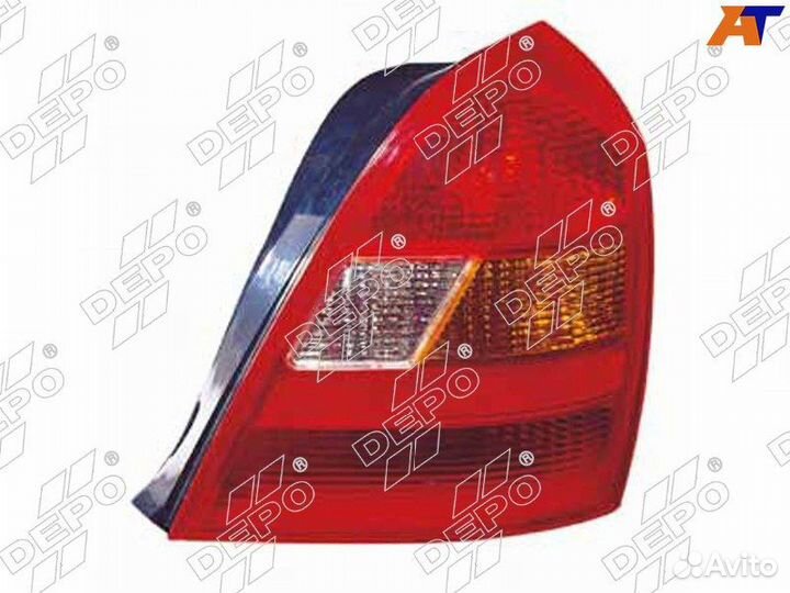 Фонарь задний hyundai elantra 00-03 RH 4D 221-1941