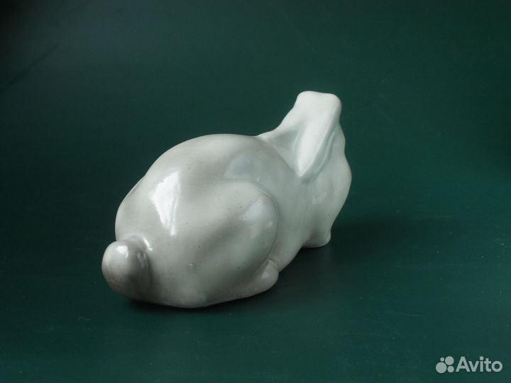Статуэтка серый заяц, Ватагин, лфз