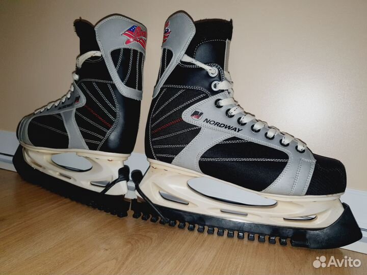 Коньки Хоккейные Nordway 43 размер почти новый