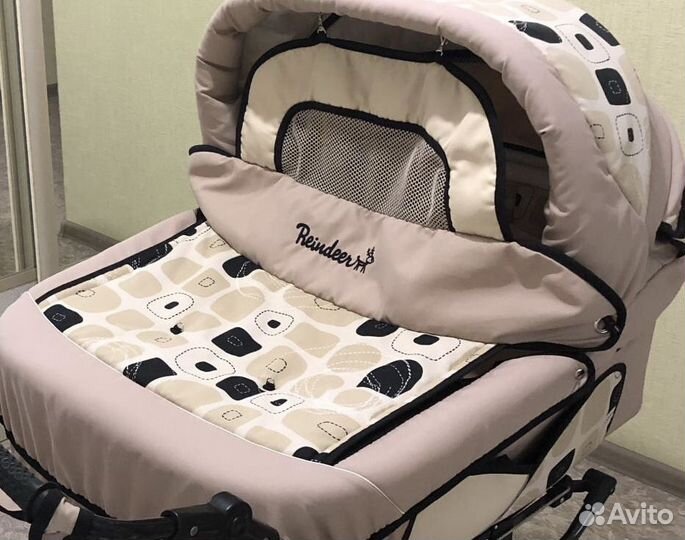 Коляска для двойни Reindeer Twin 2в1