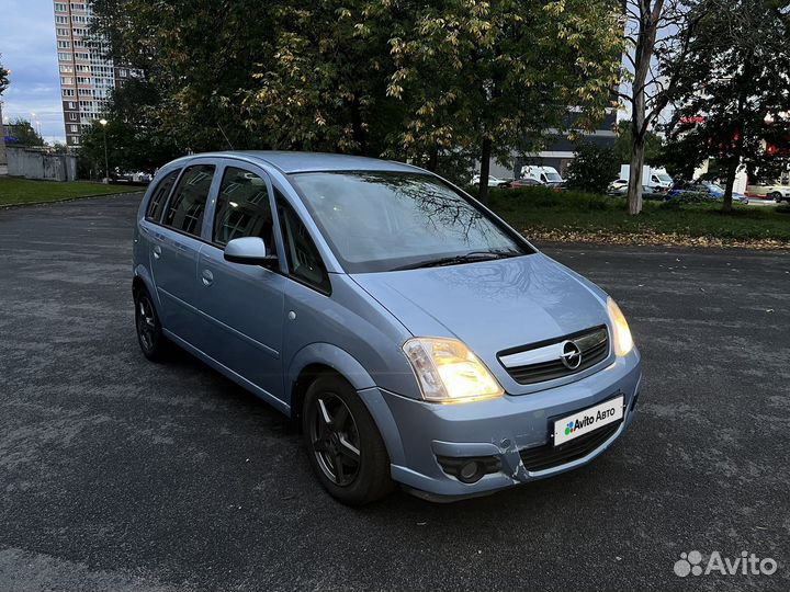 Opel Meriva 1.6 МТ, 2007, 268 500 км