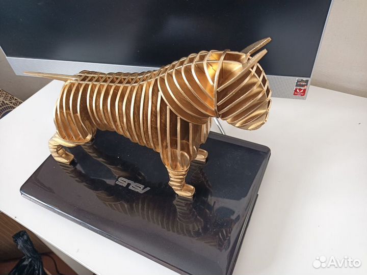 Оригинальный Бультерьер для интерьера или подарка