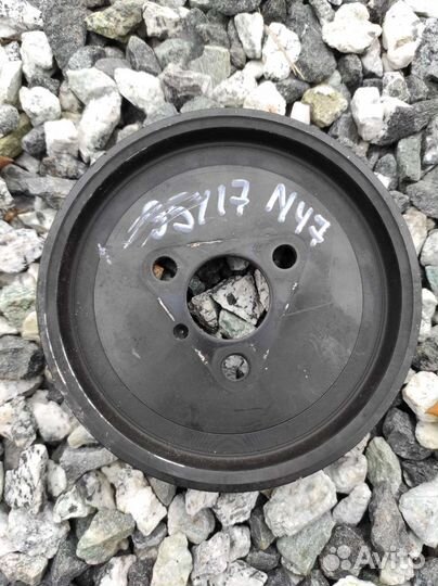 Шкив насоса гур бмв Х3 Е83 N47D20A