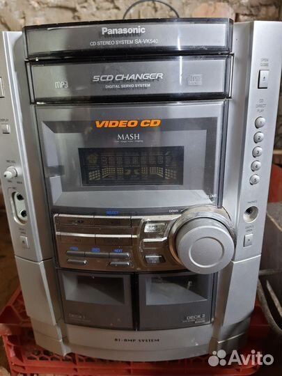 Музыкальный центр panasonic sa vk 540