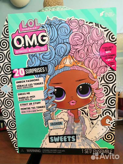 Кукла LOL Surpise OMG Sweets doll новая