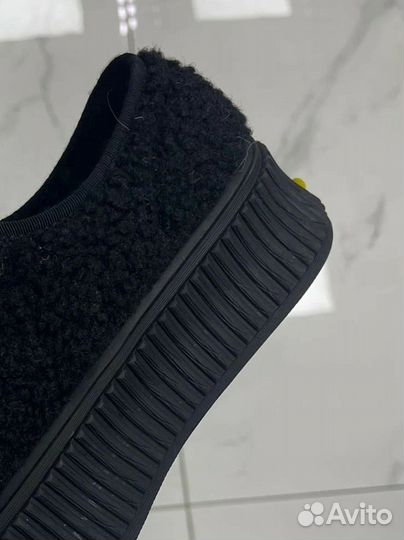 Кеды натуральный мех(все размеры)