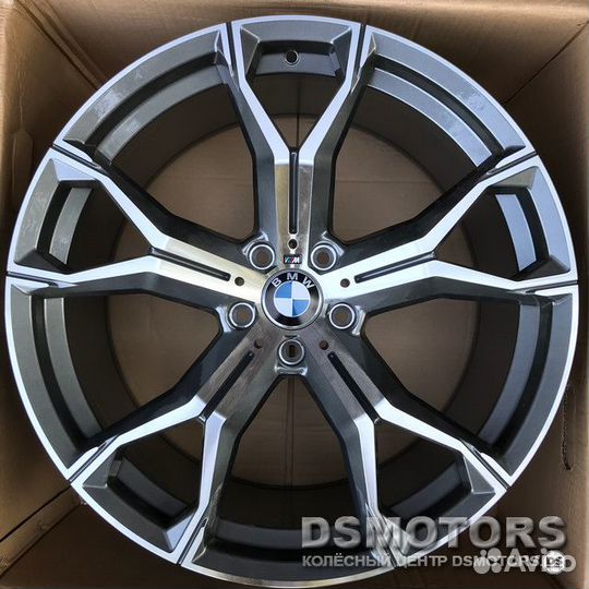 Диски D1538 10.5/22 5x112 ET43 d66.6 ggmp