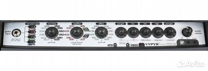 Комбо усилитель Peavey Vypyr VIP 2