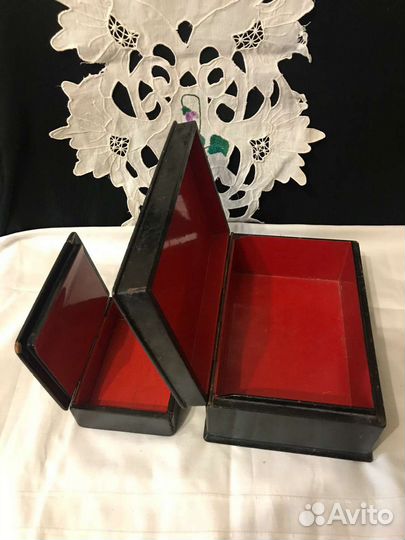 Шкатулка СССР, ручная роспись