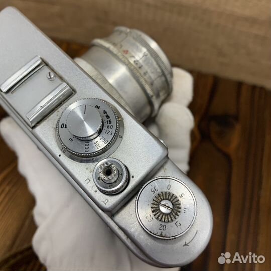 Винтажный Фотоаппарат Зоркий-4 СССР Ретро