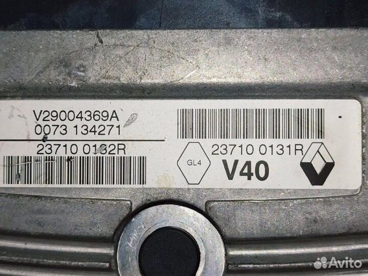Блок управления двигателем Renault Megane 3 K4M